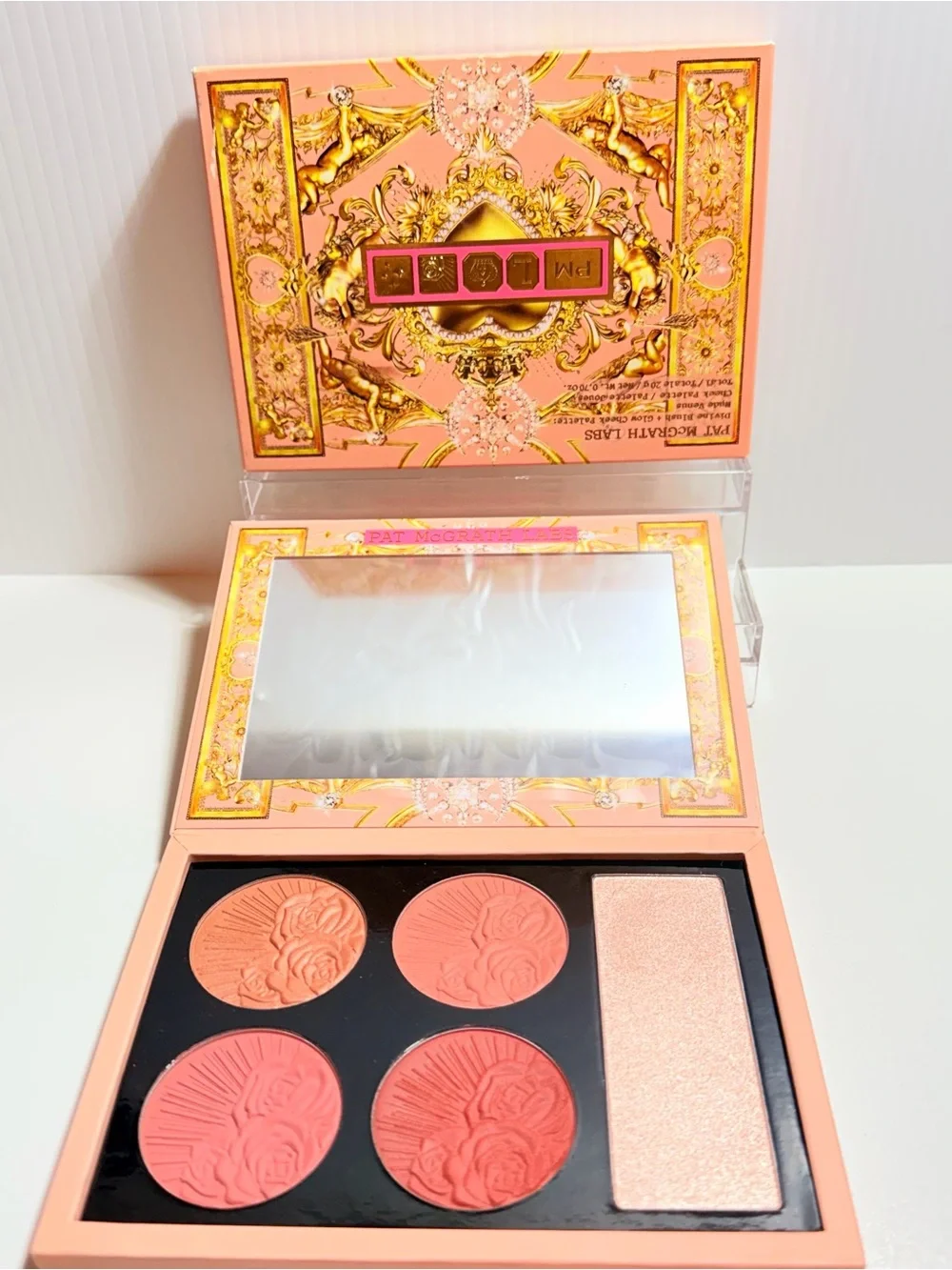 Pat McGrath labs divine Venus glow cheek palette NEW